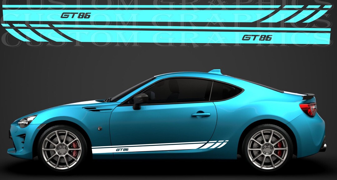 New Design Custom Stickers Compatible With GT 86 - Etsy