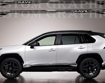 Rav4 Compatible Vinyl Car Decal: Stylish Auto Stickers