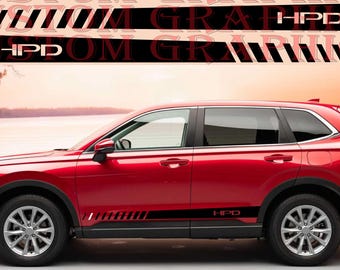 Décalcomanies pour voiture en vinyle HPD CR-V 2023, style durable
