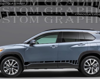 Nuestras calcomanías de vinilo ofrecen infinitas posibilidades para personalizar tu vehículo compatible con Corolla Cross