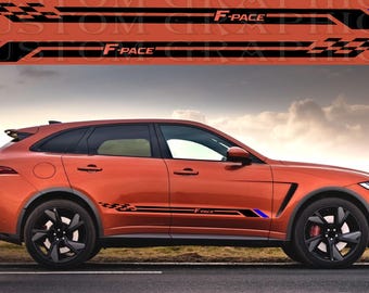F-Pace SVR Vinyl Car Decal: High-Quality Styling Stickers