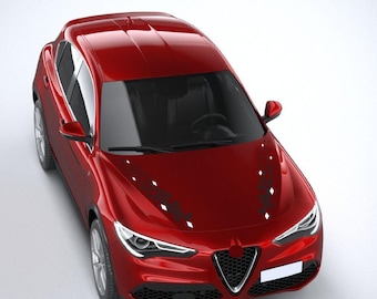 Dale un toque de estilo a tu coche con pegatinas de vinilo compatibles con Stelvio