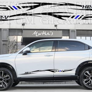 High-quality vinyl stickers for all your car decal compatible with HR-V 2023