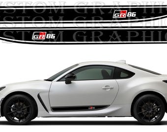 Drive in Style with Custom Vinyl Decals compatible with GR 86