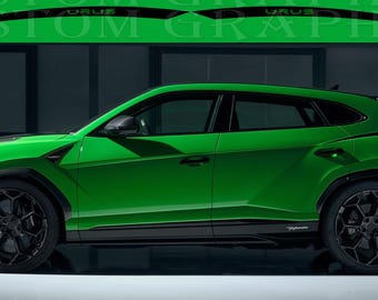 Add Some Flair to Your Car with Vinyl Stickers compatible with Urus 2023