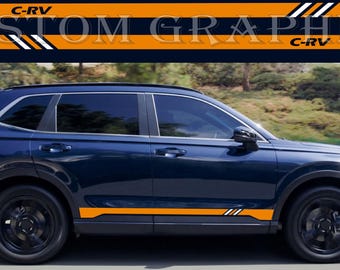 Stickers voiture en vinyle personnalisés pour tous les types de véhicules compatibles avec le CR-V 2023