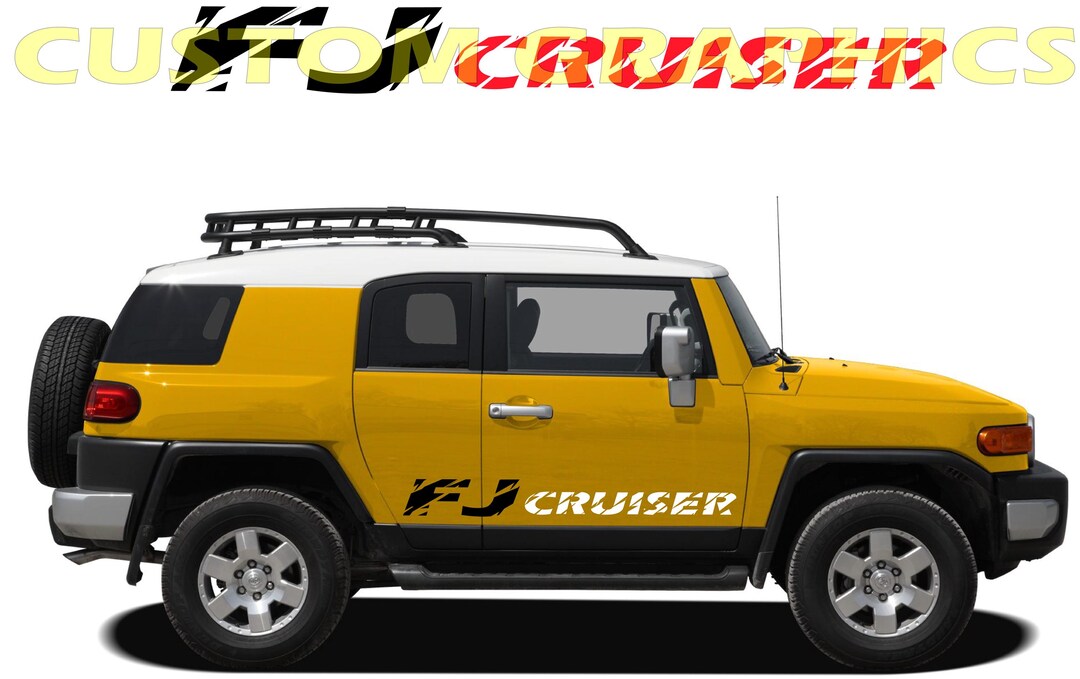 Transform Your Ride With Custom Vinyl Car Stickers Compatible With FJ ...