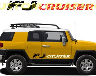 Transforma tu vehículo con pegatinas de vinilo personalizadas compatibles con FJ Cruiser