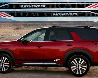 Transforma tu auto con vinilos personalizados compatibles con Nissan Pathfinder 2023