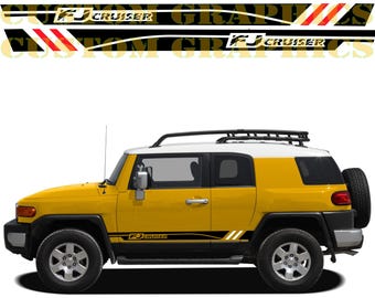 Dale un cambio de imagen a tu coche con pegatinas personalizadas compatibles con FJ Cruiser