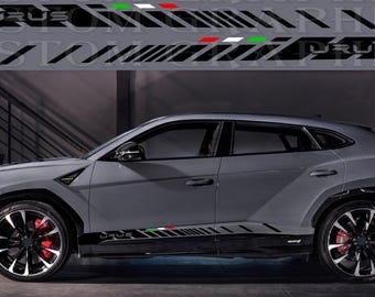 Drive in Style with Custom Vinyl Decals compatible with Urus 2023