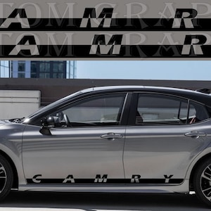 Add Some Flair to Your Car with Vinyl Stickers compatible with Camry
