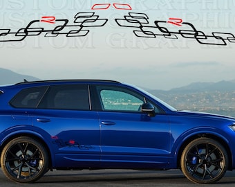 Libera la personalidad de tu auto con calcomanías de vinilo compatibles con Touareg