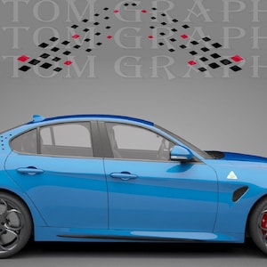 Add Some Flair to Your Car with Vinyl Stickers compatible with Giulia