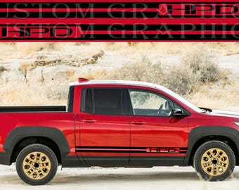 Calcomanías de vinilo únicas para automóviles que resisten todas las condiciones climáticas compatibles con Ridgeline HPD