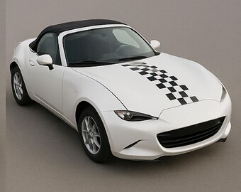 Calcomanía de vinilo para capó de coche MX-5: Calcomanía personalizada