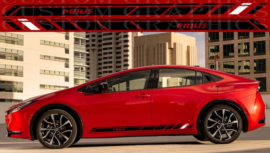 Prius Funnt Sticker Car Stickers: Durable Vinyl Decals for Prius 2023 - Etsy