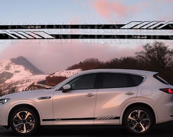 Pegatinas de vinilo personalizadas para cada vehículo compatibles con Mazda-CX-60