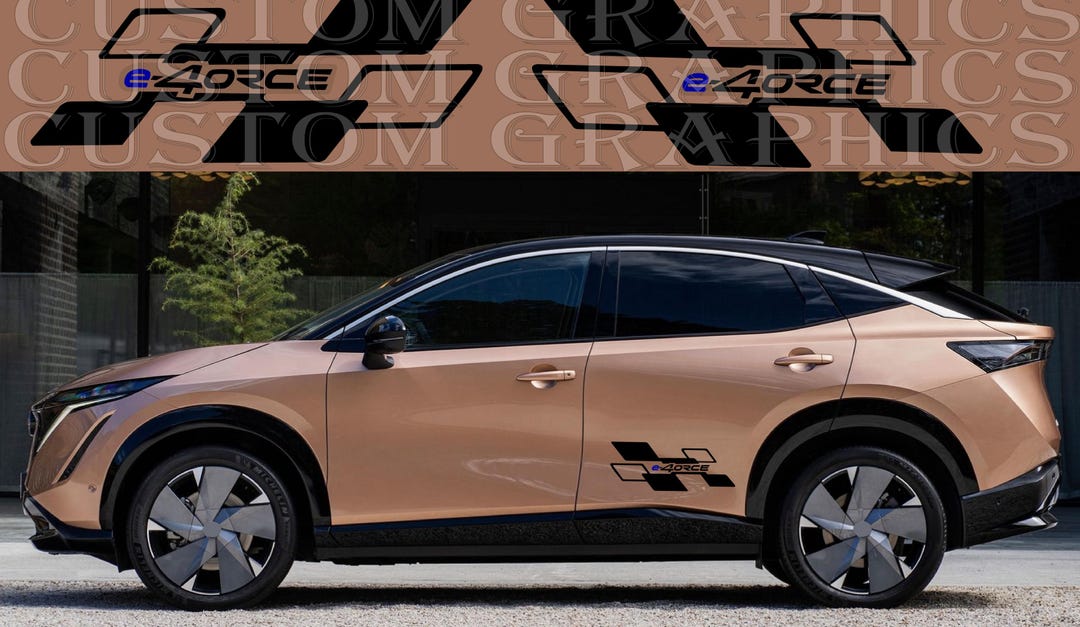 Ariyan Sticker Nissan Ariya E-4orce Vinyl Decal Sticker - Etsy UK