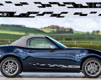 Calcomanías de vinilo para Mazda MX-5 Sport: calcomanías de alta calidad para autos