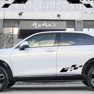 Waterproof Vinyl Car Decals: HR-V 2023 Compatible