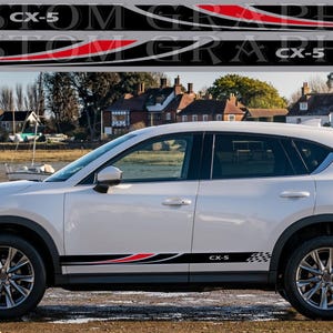 Customize Your Ride with Premium Vinyl Car Decals compatible with Mazda-CX-5