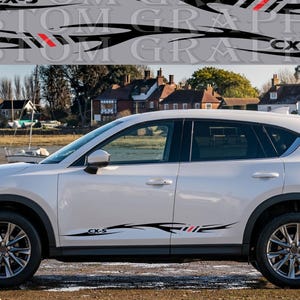Add Some Flair to Your Car with Vinyl Stickers compatible with Mazda-CX-5