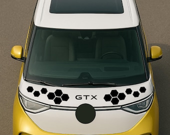 Add Some Flair to Your Car with Vinyl Stickers compatible with ID Buzz GTX