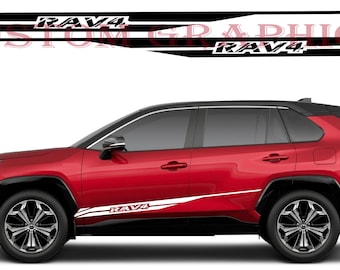 Rav4 Vinyl-Aufkleber, wetterfeste Autografiken