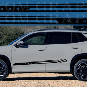 Trasforma la tua auto con adesivi personalizzati in vinile compatibili con Tiguan