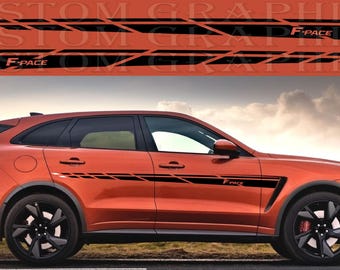 Vinyl car stickers for any vehicle compatible with F-Pace SVR