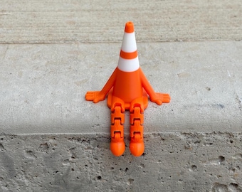 Traffic Cones, Construction Desk Decor, Safety Cone Figurine