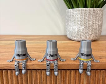 Special Edition Magnetic 10mm Socket Buddy, Funny Mechanic Desk Decor, Gift for Mechanics, Man Cave Decor