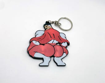 Omni Man Keychain - Inspired by Invincible - 3D Printed Key Tag  - Great Gift for Kids, Teens, Friends