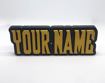 Placa de identificación personalizada Invincible: placa de identificación impresa en 3D: gran regalo para niños, adolescentes y amigos