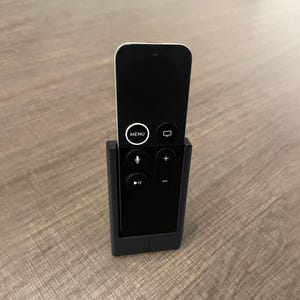 Remote Holder for Apple TV Remote - Ergonomic Simple Design - Fits Apple TV Remote