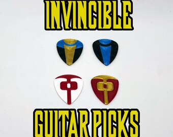 Invincible Inspired Guitar Picks - Variety Pack - 0.88mm Thick - Medium Weight