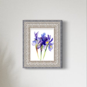 Iris I - Kwiat narodzin lutego Oryginalny obraz zdjęcie 1