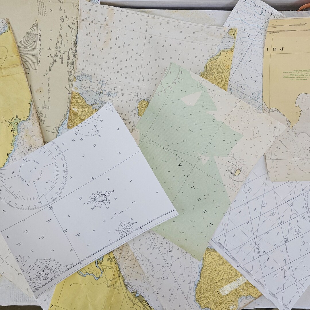 Nautical Chart Sampler 20 Pages - Il 1080xN.5577270340 Jjk5