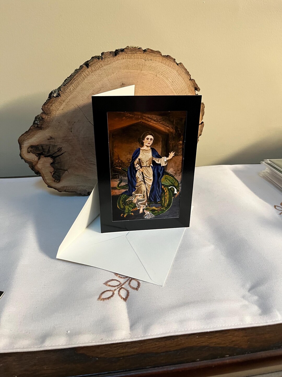 St Martha Photo Frame Card With Envelope - Etsy