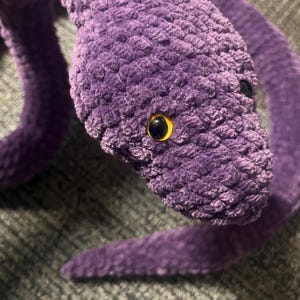 Jade The Jumbo Crochet Snake