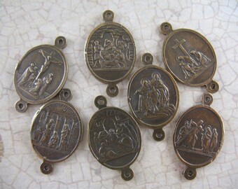 75mm Antique Bronze Big Triangle Connector Links N0119