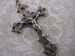 Delicate Solid Bronze Delicate Crucifix Reproduction Rosary Parts Religious Charms Jewelry Findings Pendants 