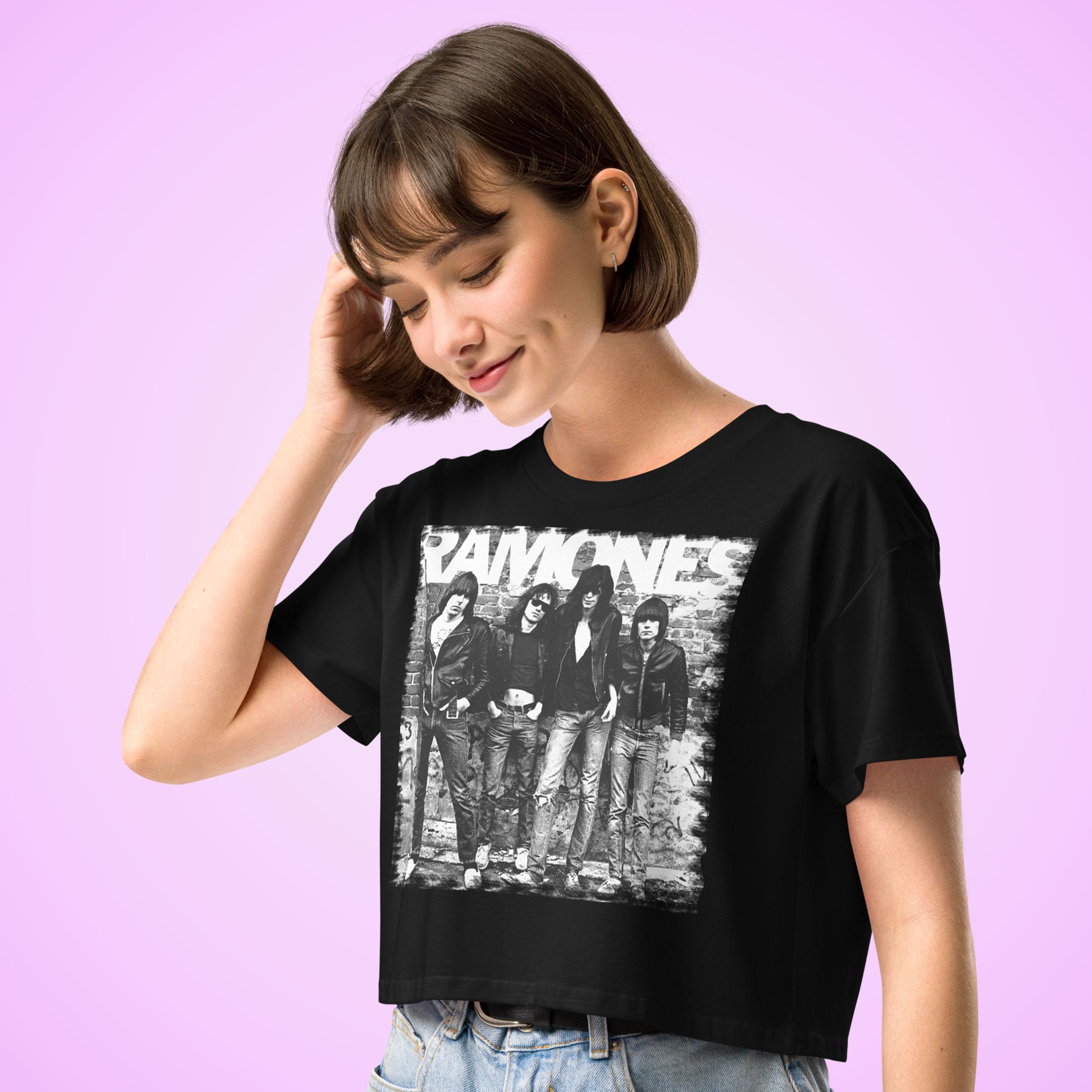 Ramones Crop Top - Etsy