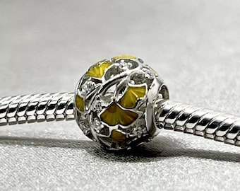 パンドラのカエルビーズチャーム、925 ALE、スターリングシルバー