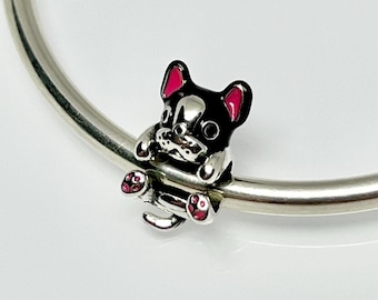 犬チャーム 925 スターリングシルバー ブレスレットチャーム パンドラ
