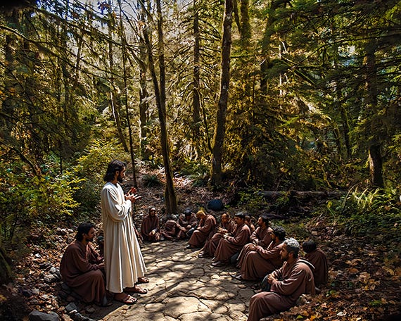 Savior with Disciples + 4 Other Images
