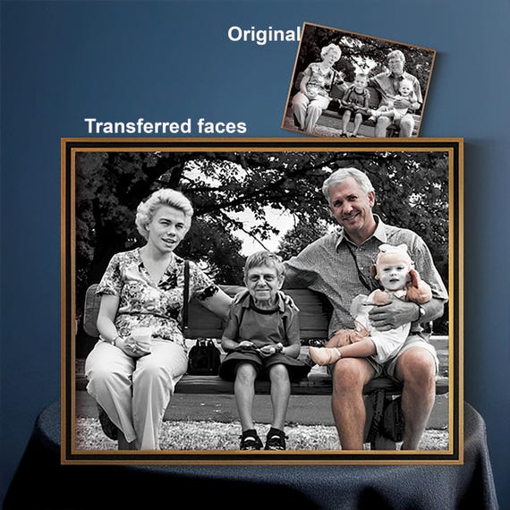 Your Images                          3D Cartoon Photo Transformation | Face Swap Art | Background Change | Personalized Family Keepsake Gift