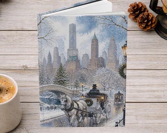 Snowy Carriage Ride Daily Journal