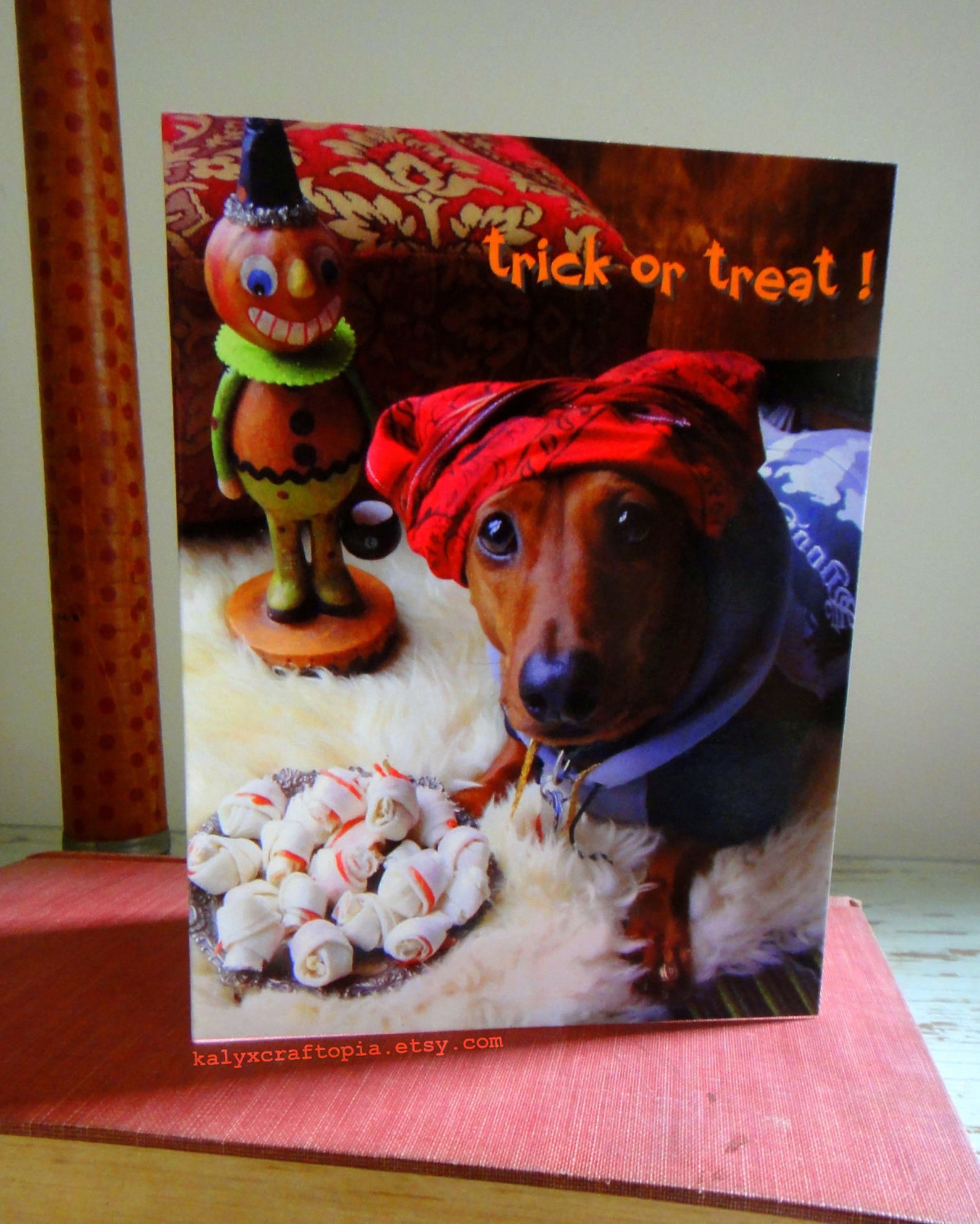 Wiener Dog Halloween Card Snoop Dogg Happy Homieween Etsy